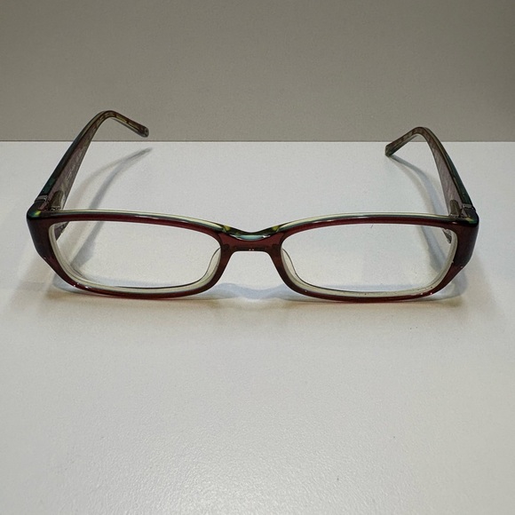 Coach Eyeglasses Frames Noala 2019 Burgundy - Picture 3 of 10